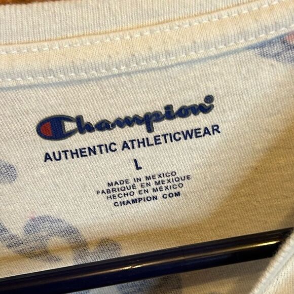 5 for $25🔥Boys Large Champion White Logo T-Shirt - Picture 4 of 6